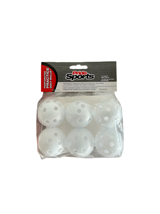 Pride White Air Balls (12 Pack)